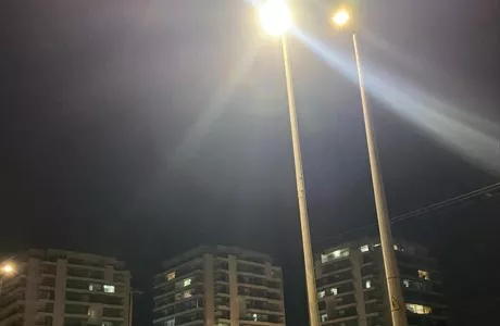 Renovación del alumbrado en La Santander