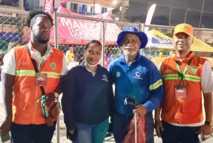 Reciclaje durante los preludios.