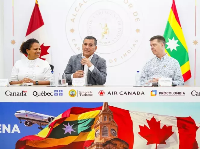 Vuelos desde Canada a Cartagena