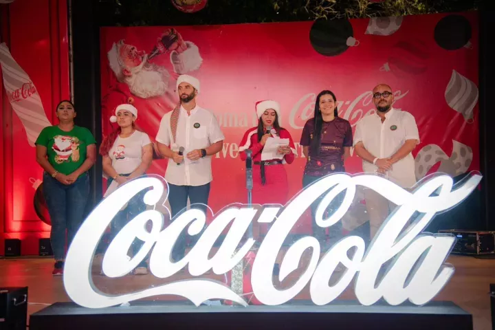 Alcaldia y Coca-Cola Llenaron de Magia el parque Espiritu del manglar