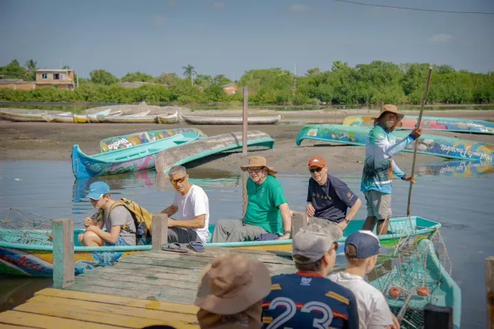 La boquilla inagura ruta Turistica  Comunitaria