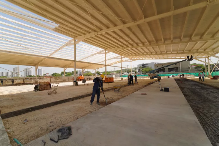 hangar de los coches