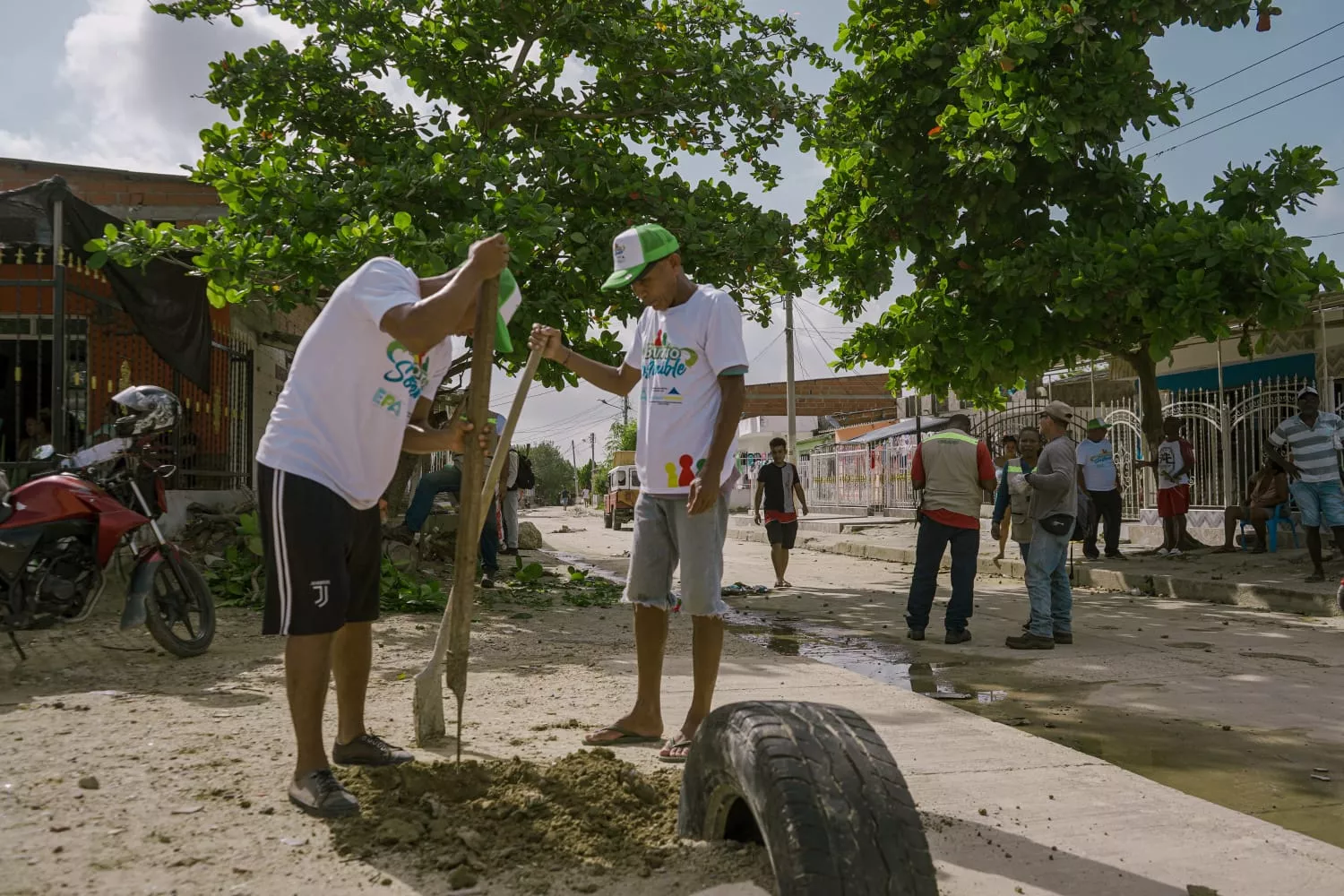 Con éxito se realizó la primera jornada integral de Barrio Sostenible