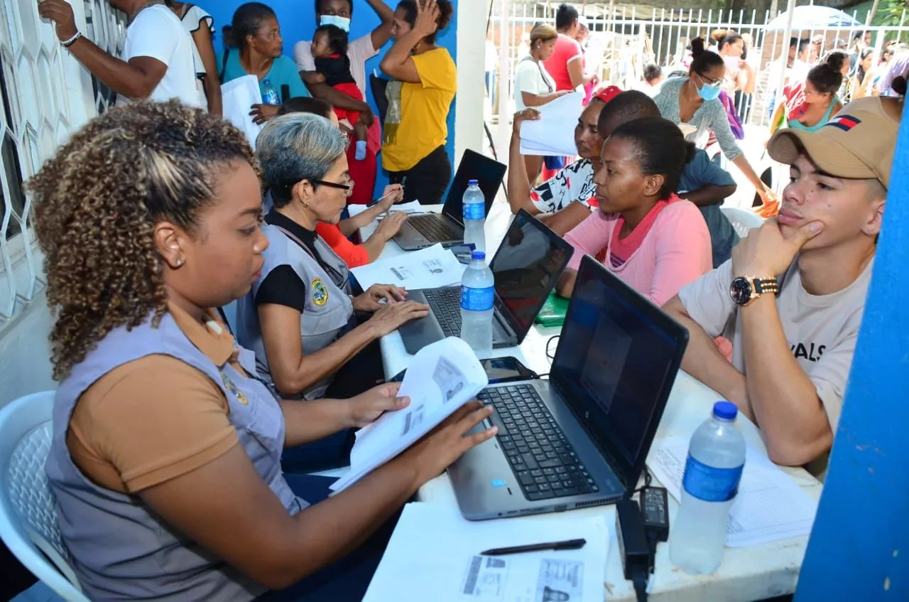 Hubo amplia oferta de servicios brindados por la Alcaldía de Cartagena y sus aliados estratégicos.