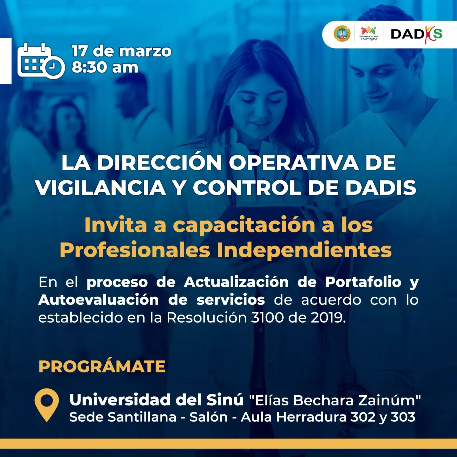 El evento se realizará este viernes 17 de marzo