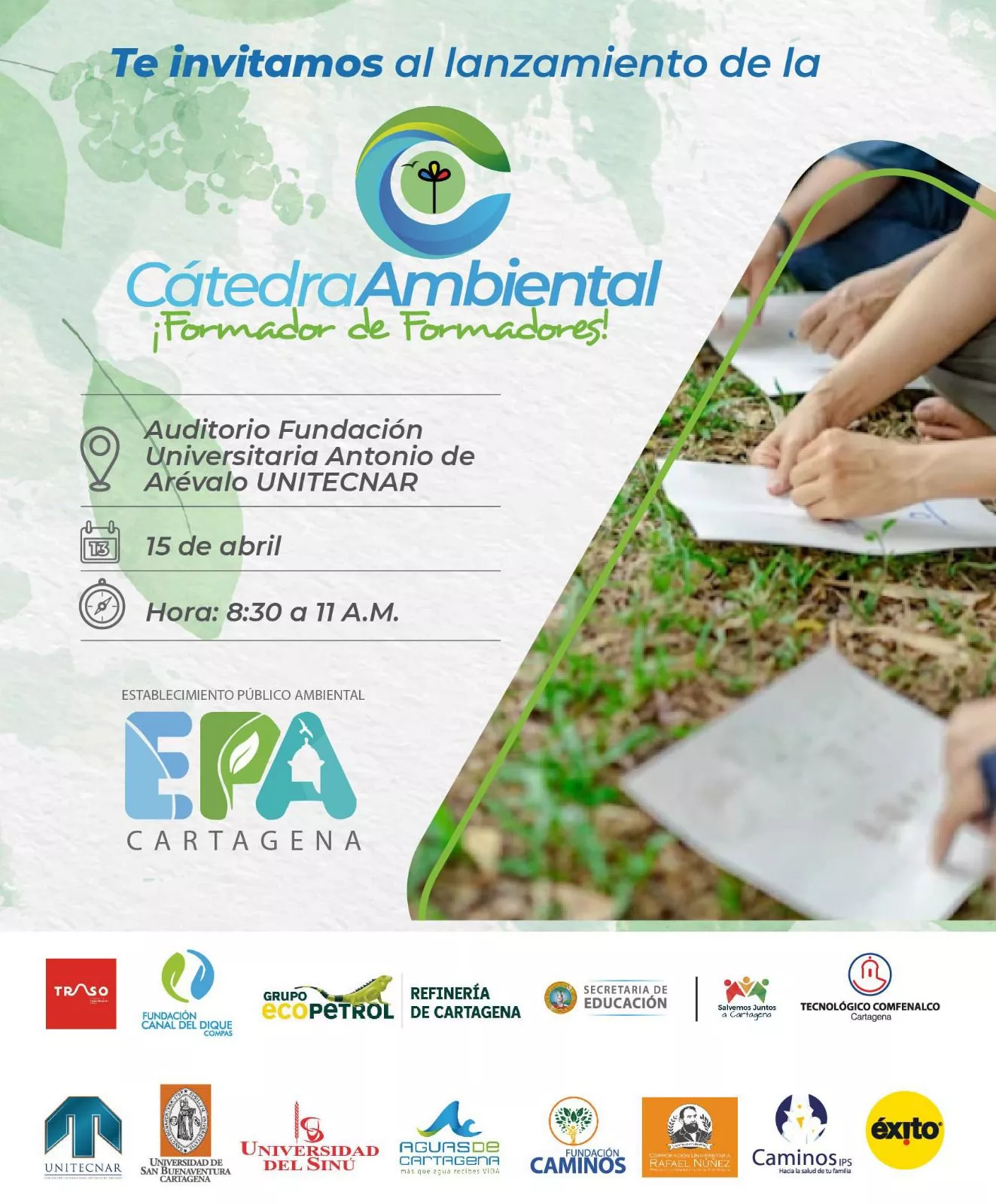 El próximo 15 de abril se realizará el lanzamiento de la Cátedra Ambiental