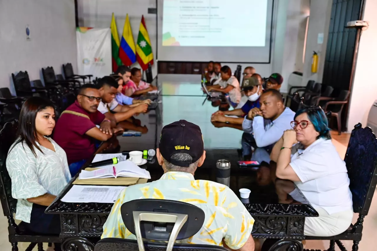 Esta reunión fue liderada por el alcalde de Cartagena, William Dau Chamat
