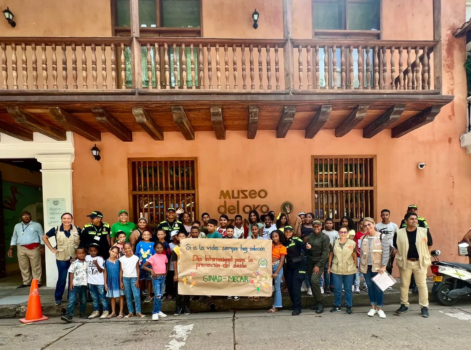 niños del barrio Nelson Mandela