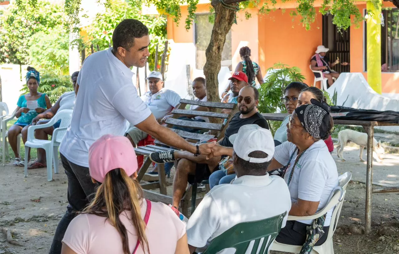 La primera zona visitada fue Isla Fuerte
