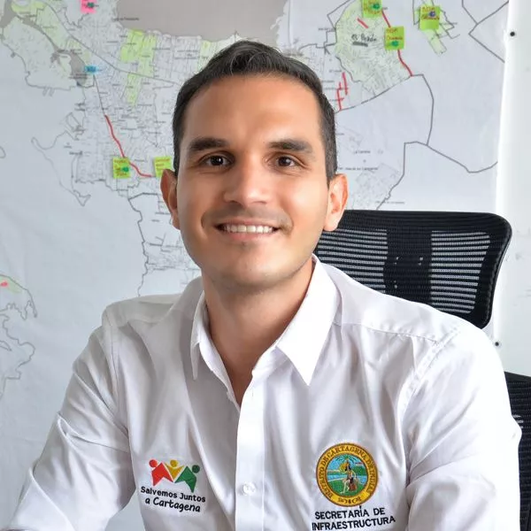 Secretario de Infraestructura, Luis Villadiego Cárcamo