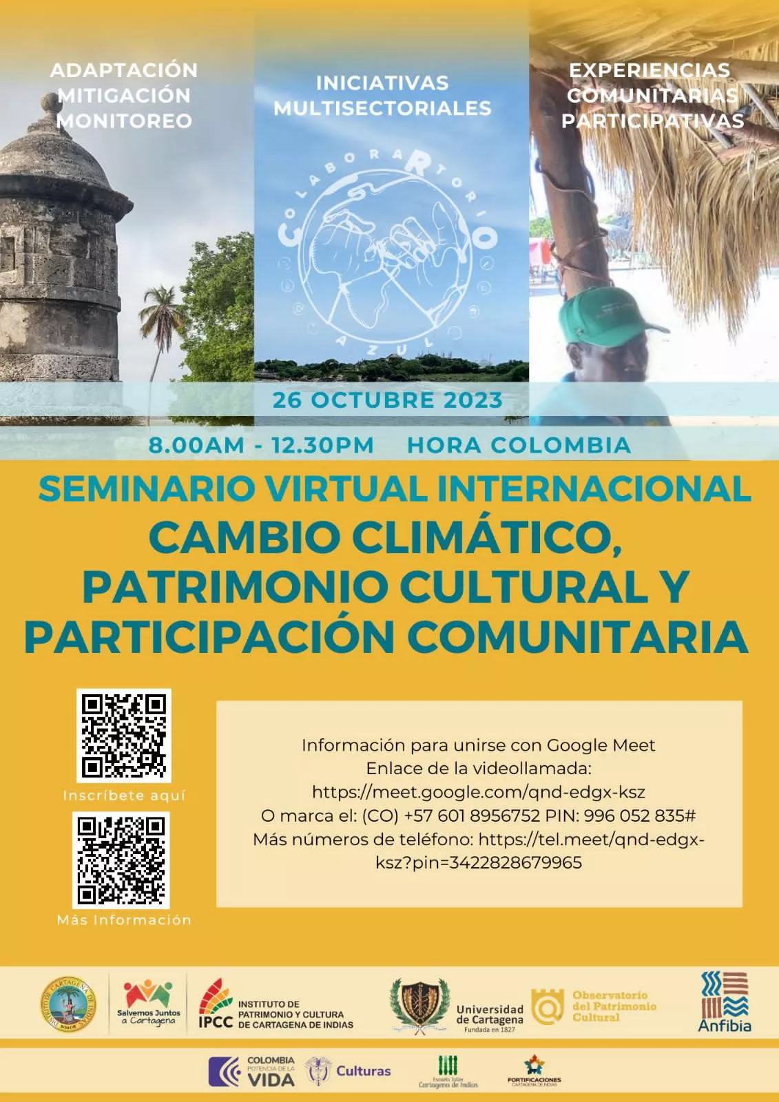 El cambio climático está aquí y es inevitable. 