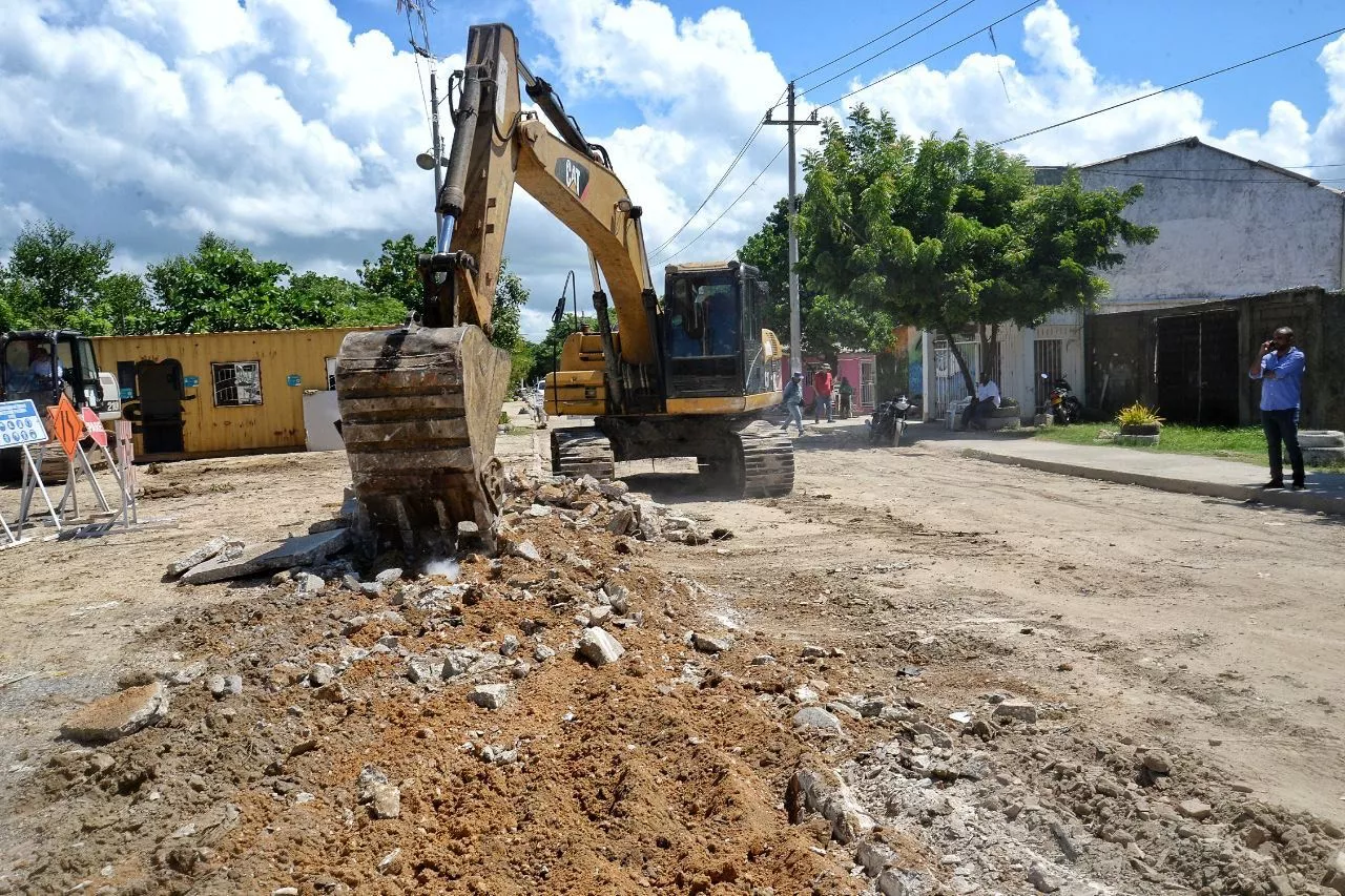obras de rehabilitación de la malla vial en su FASE IV