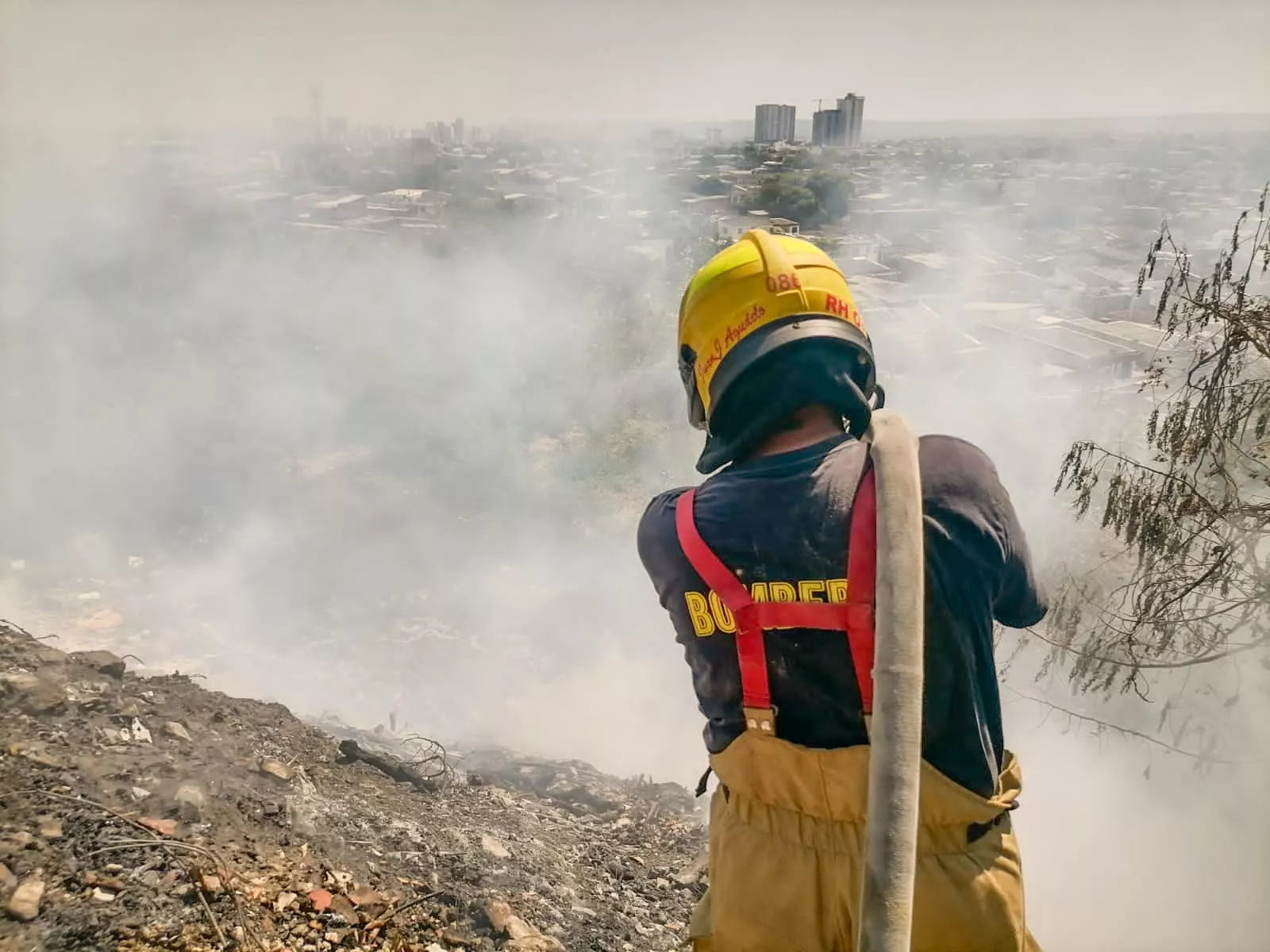 Incendio lomas