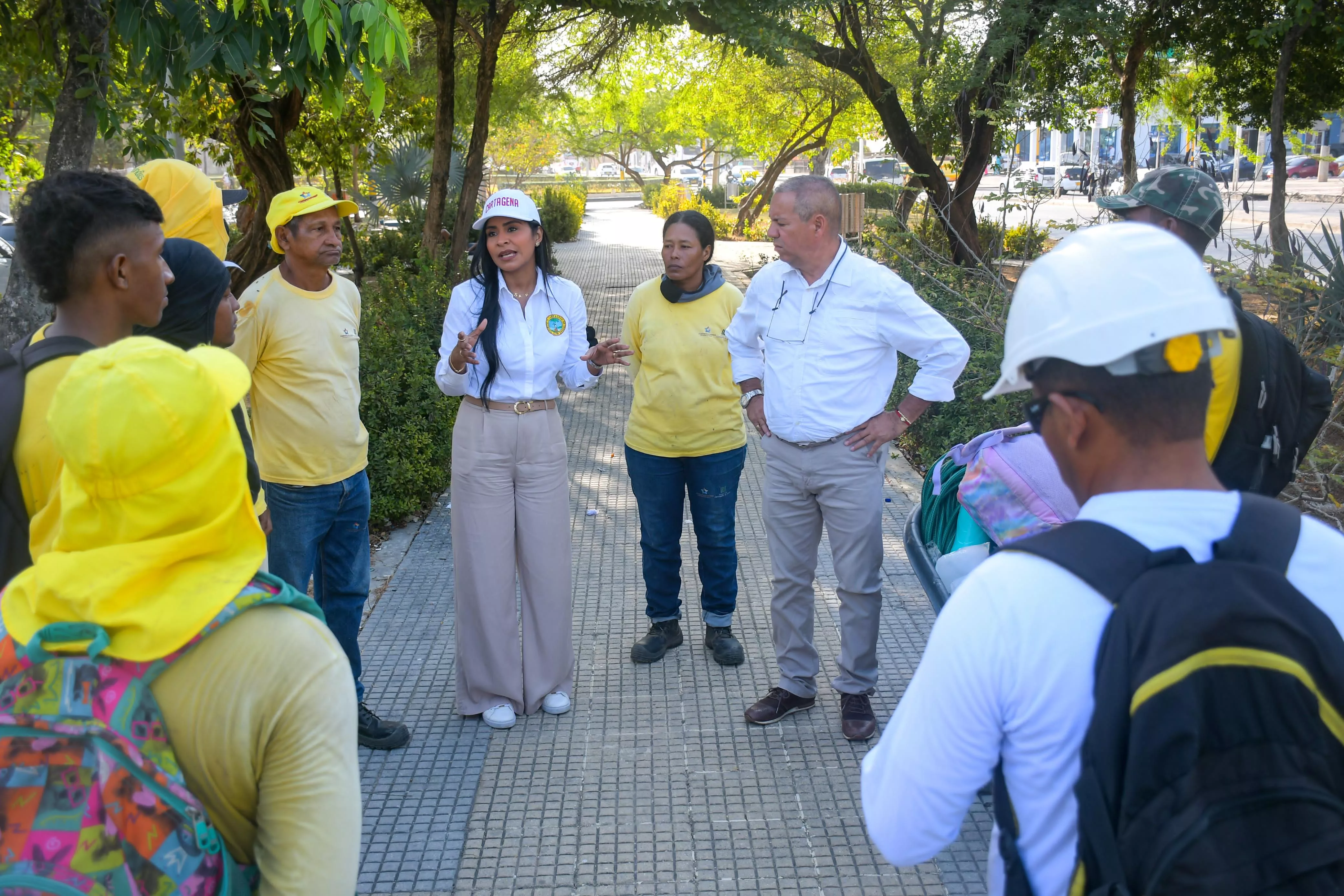 Mantenimiento alrededor
