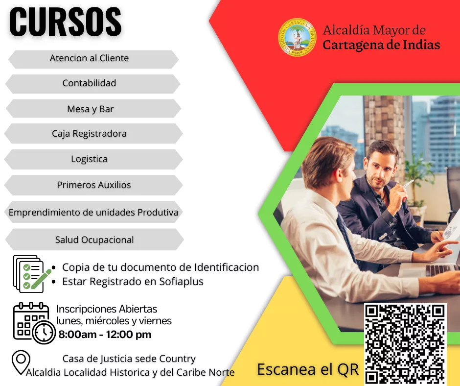 Cursos de la Alcaldía local 1