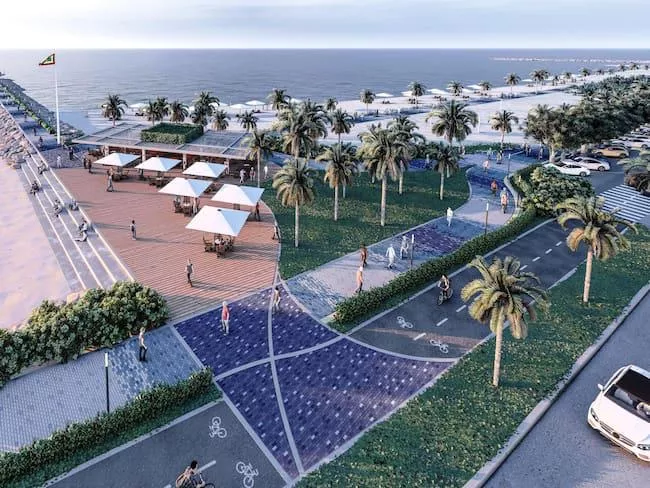Malecón del mar 
