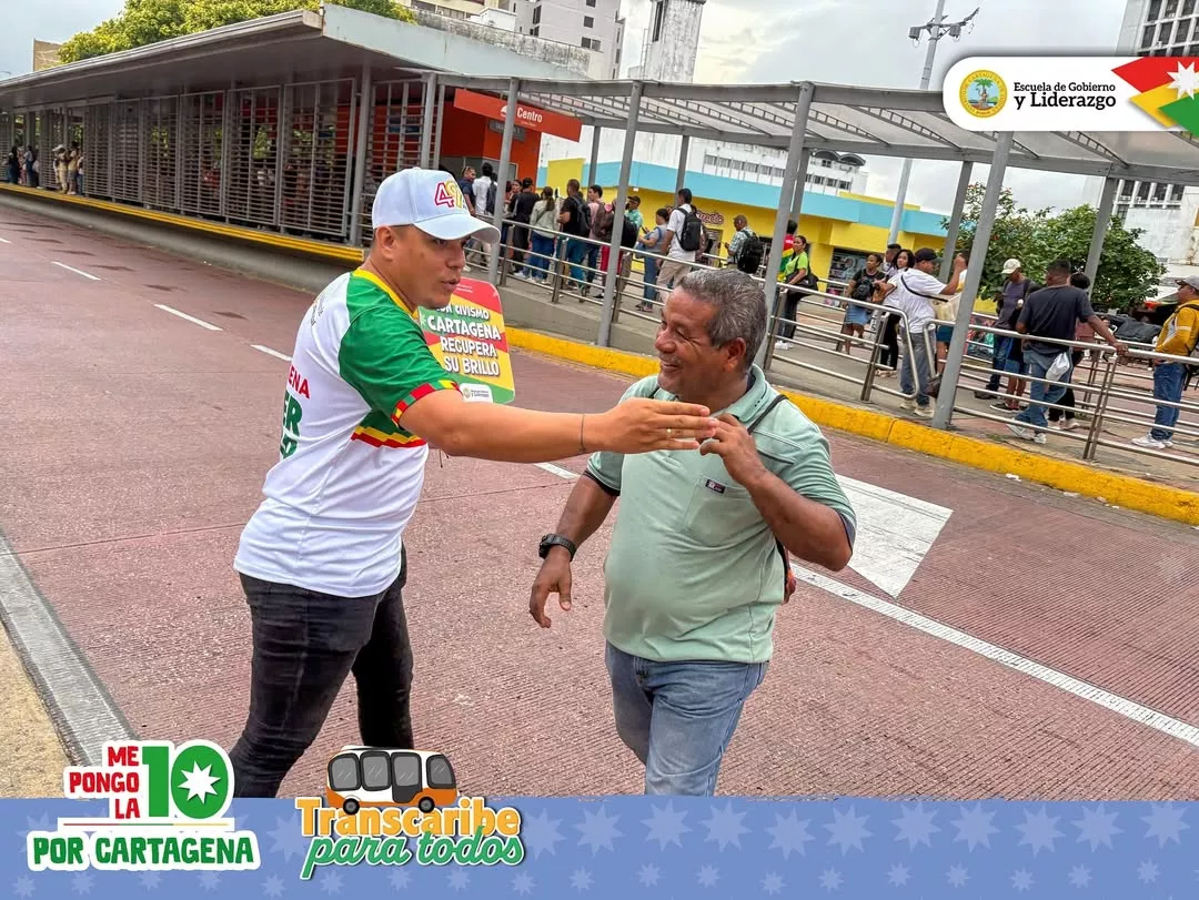 Me Pongo La 10 y Transcaribe Para Todos.